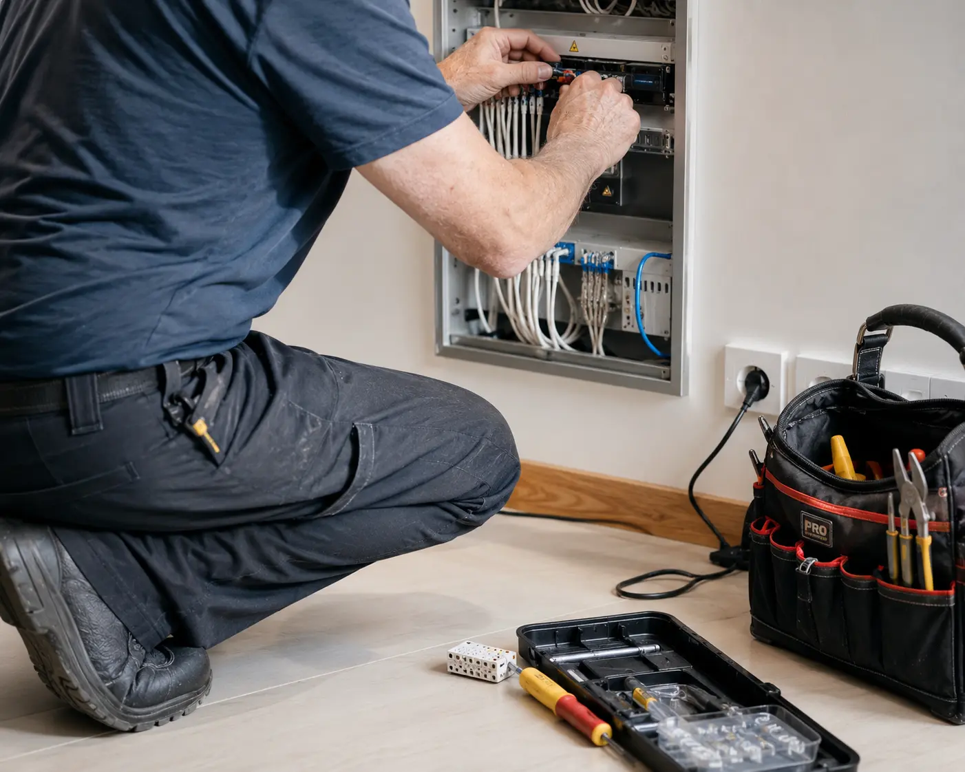The Handy Handyman At Work